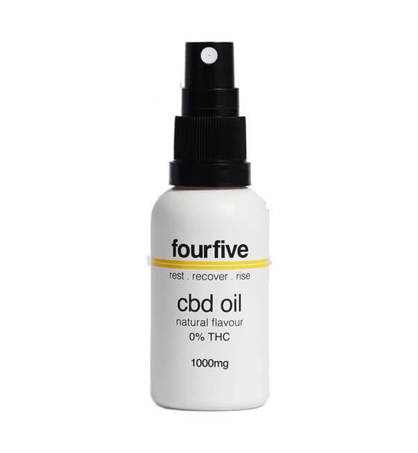 FourFive 0% THC 1000mg Natural Oil