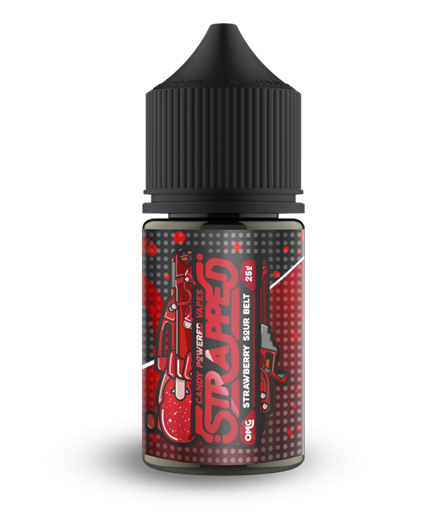 Strawberry Sour Belts 25ml By Strapped