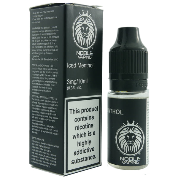 Noble Vaping Iced Menthol