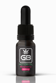 George Botanicals - CBD Flavoured Oil Drops 5% - Raspberry MCT (500mg CBD) 10ml