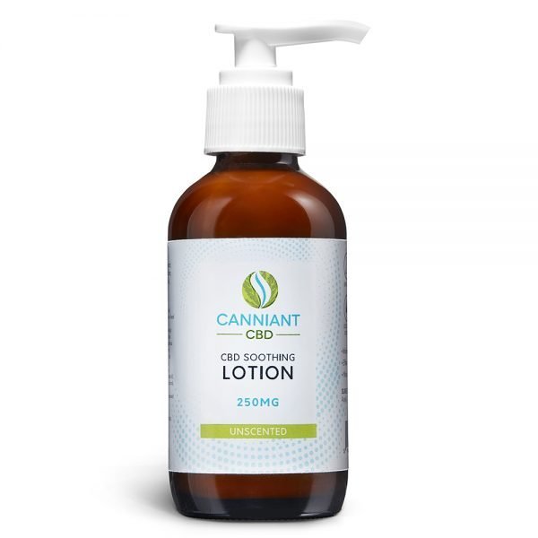 Canniant CBD Soothing Lotion Unscented 250MG 120ml