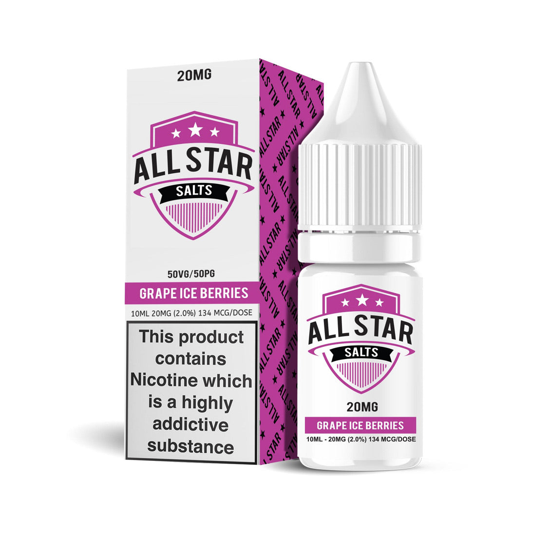 Grape Ice Berries 10ml by All Star