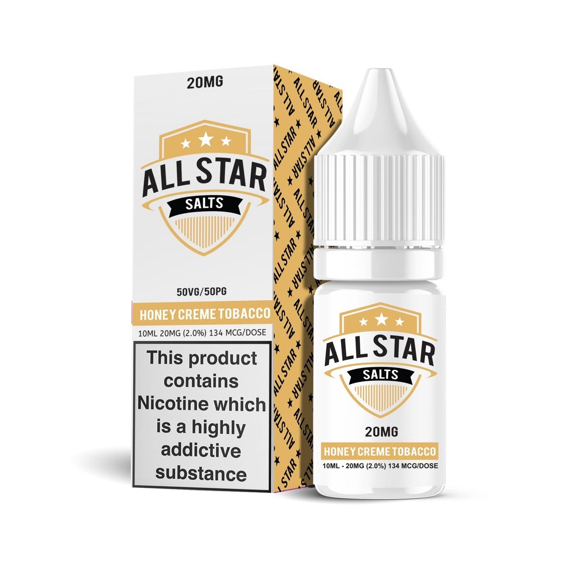 Honey Creme Tobacco 10ml by All Star